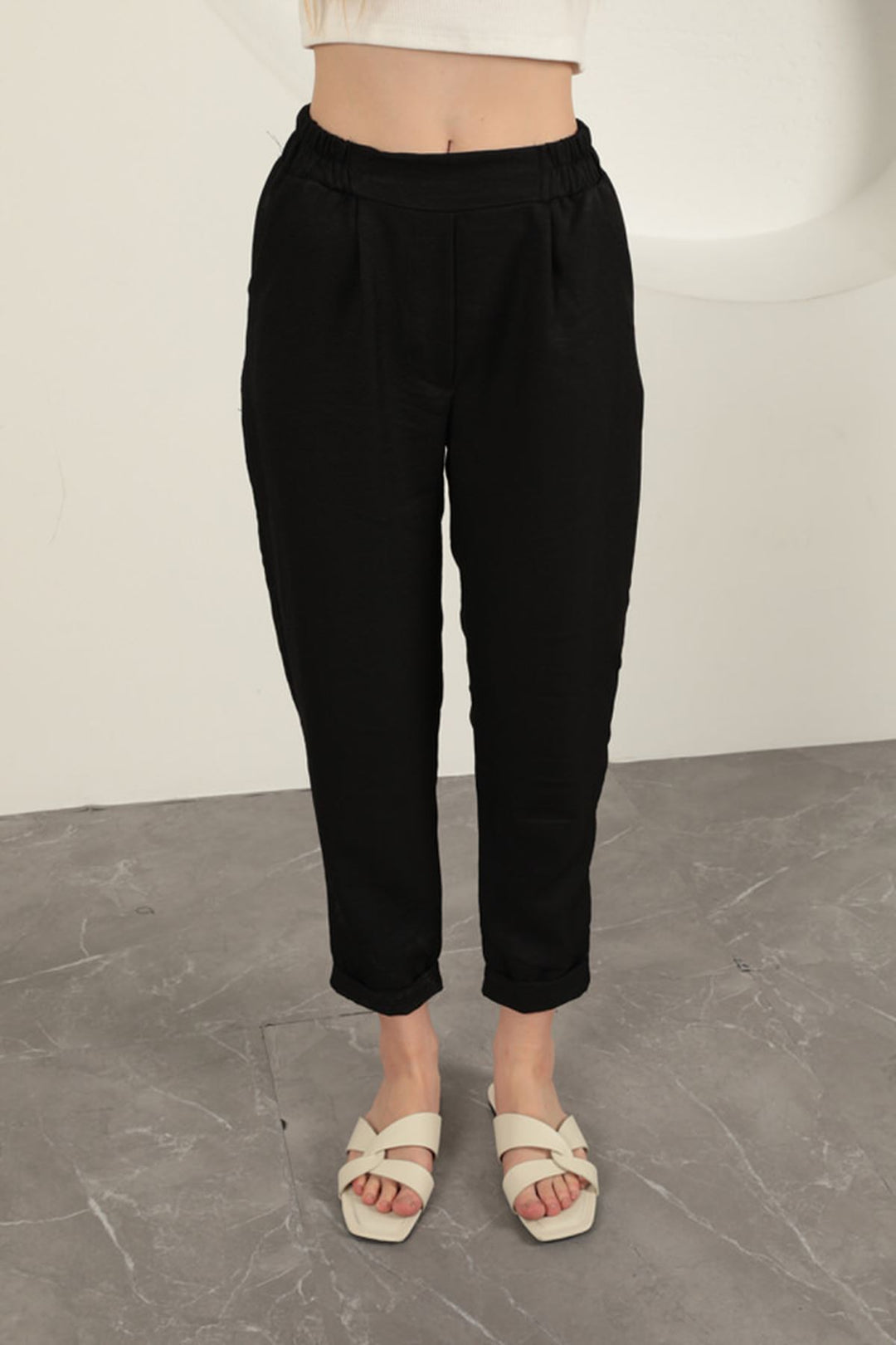 KKT Double Leg Women's Trousers-Black - Bastia