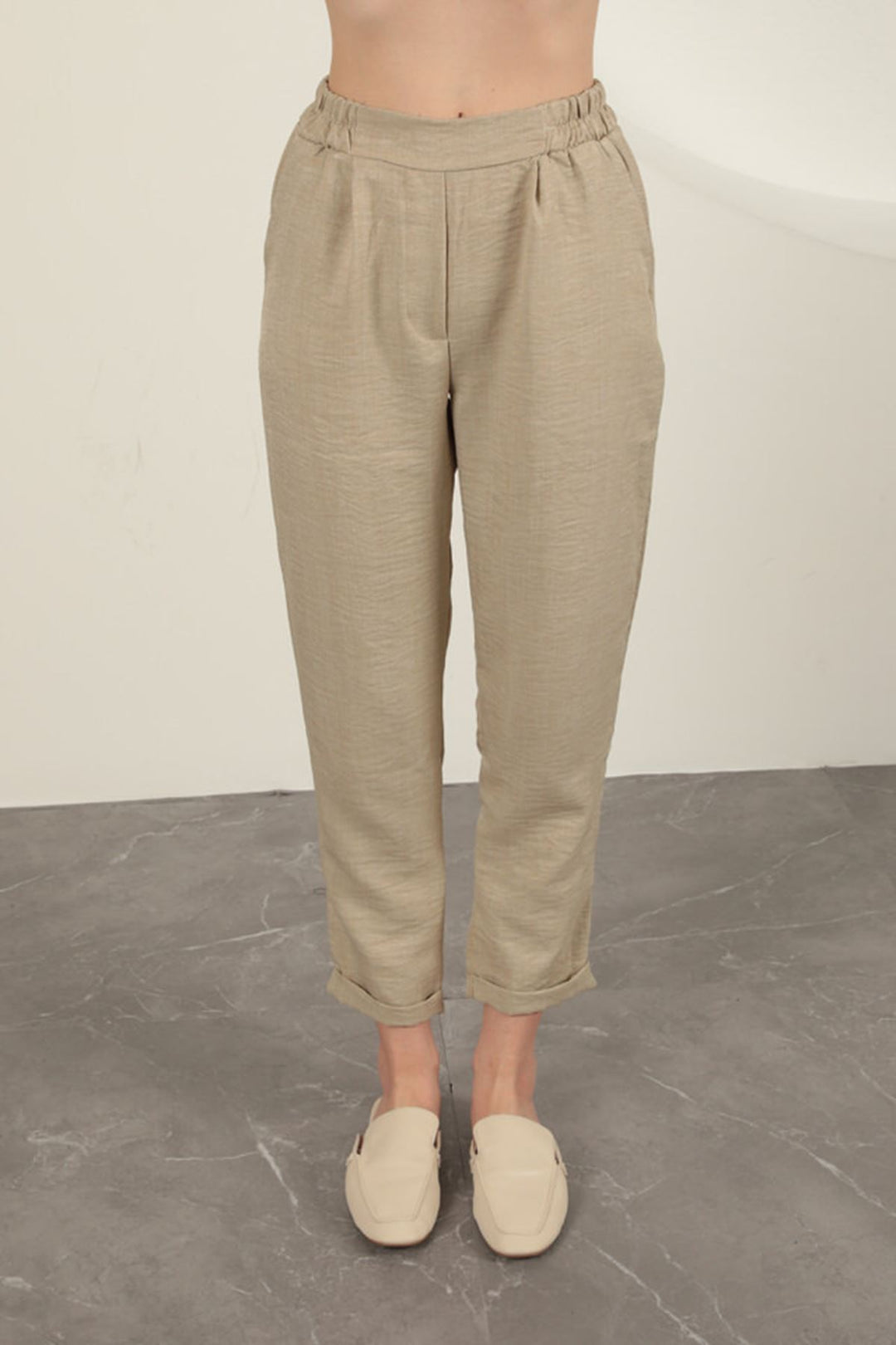 KKT Double Leg Women's Trousers-Stone - Palo Alto