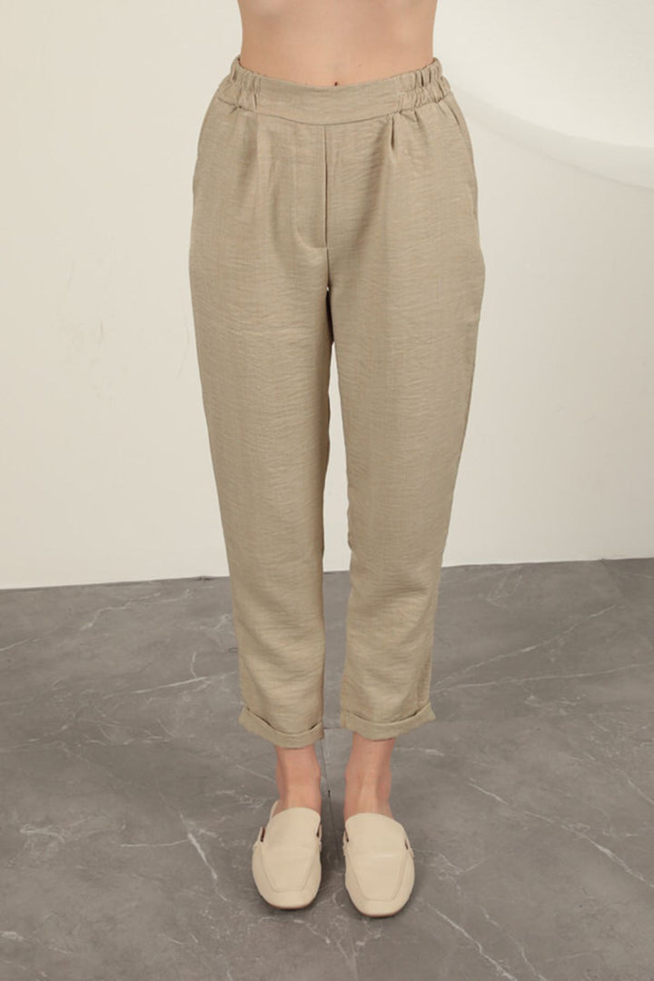 KKT Double Leg Women's Trousers-Stone - Palo Alto