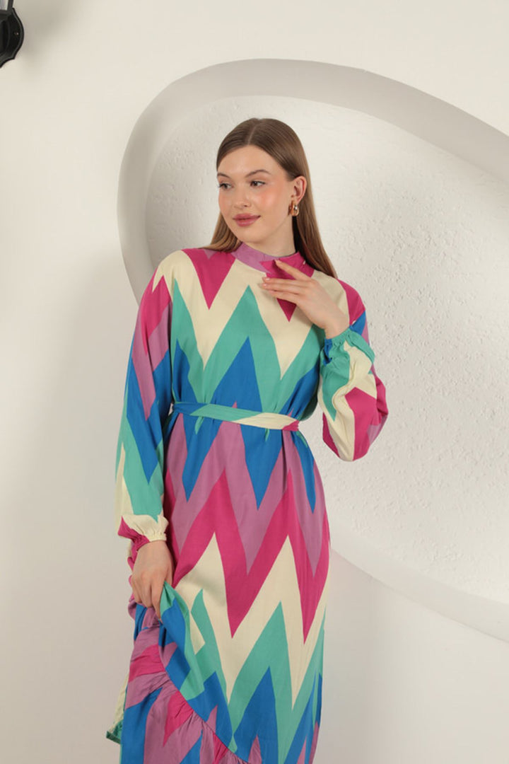 KKT Viscose Fabric Dress-Mint - Reston