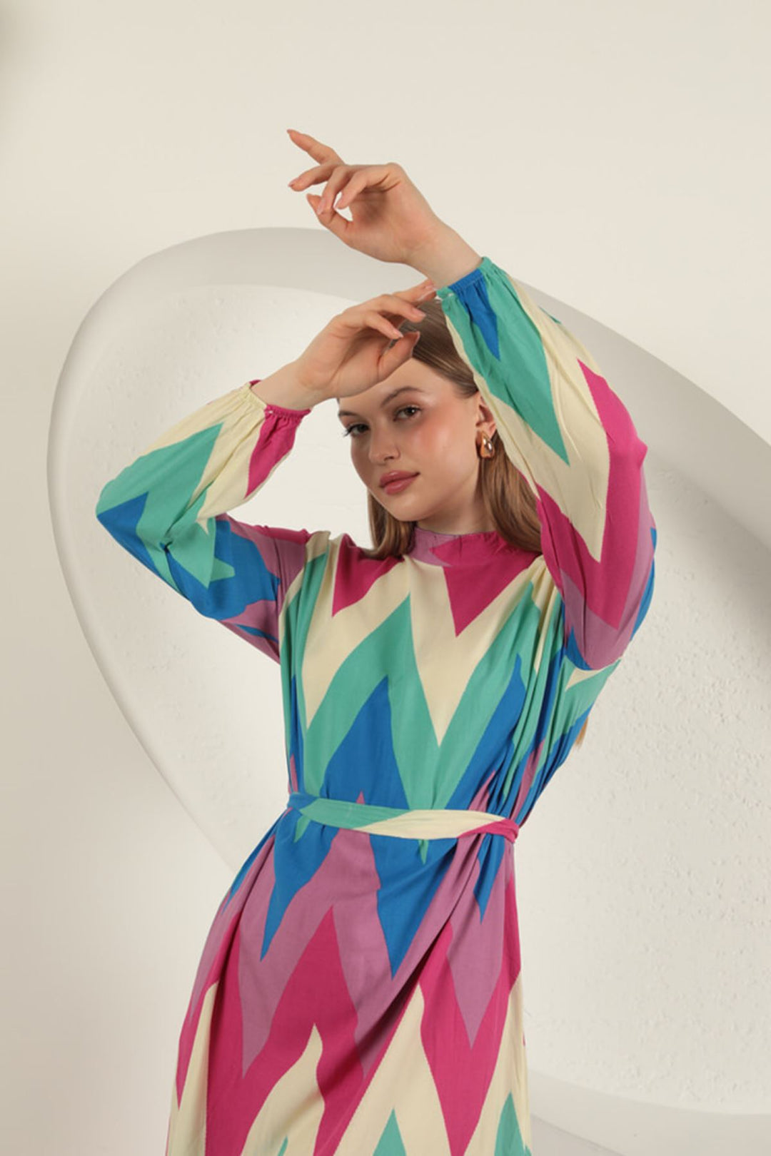 KKT Viscose Fabric Dress-Mint - Reston