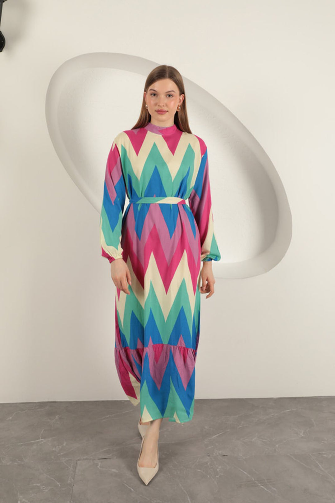 KKT Viscose Fabric Dress-Mint - Reston
