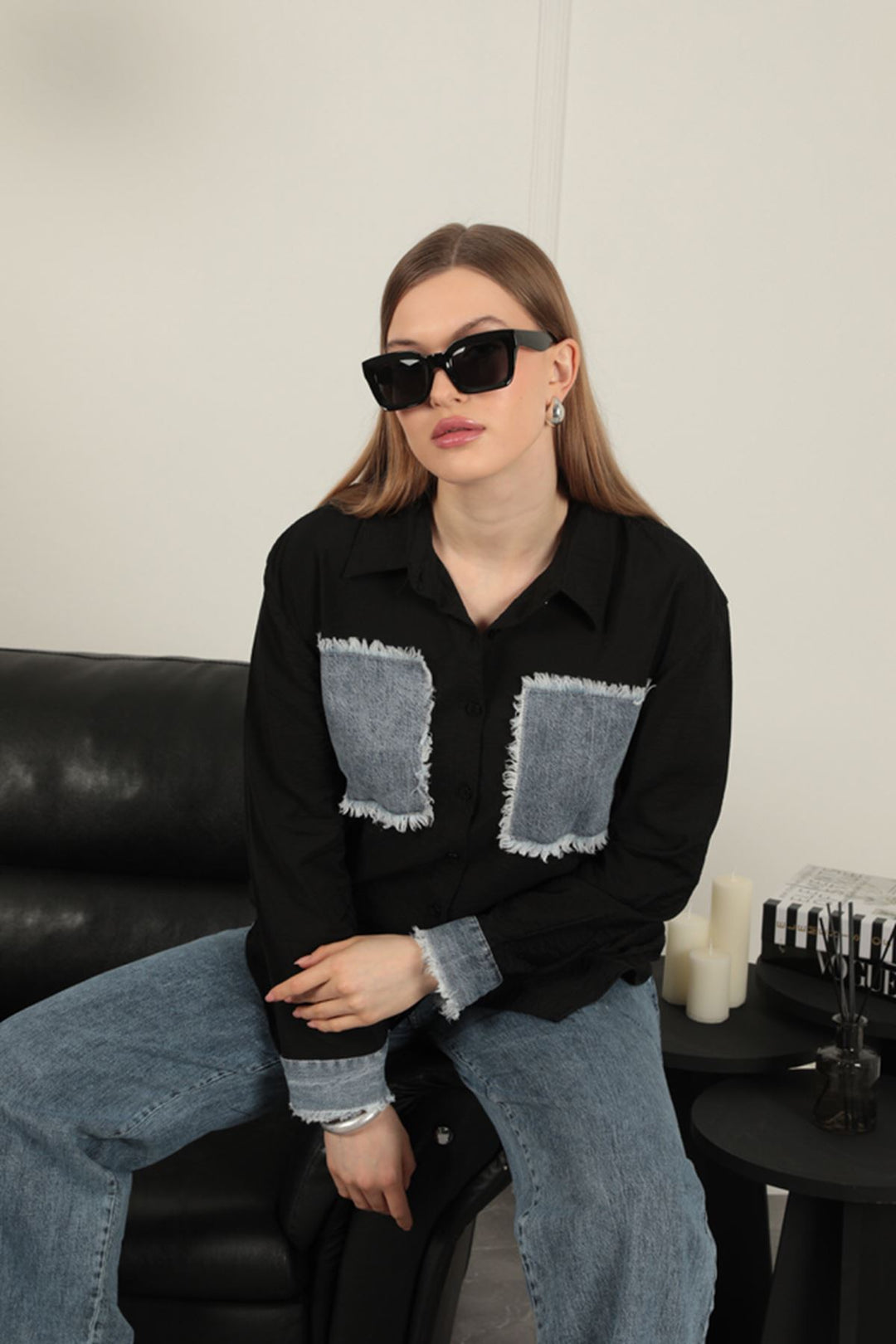 KKT Pocket Funny Black Women's Suit - Leander