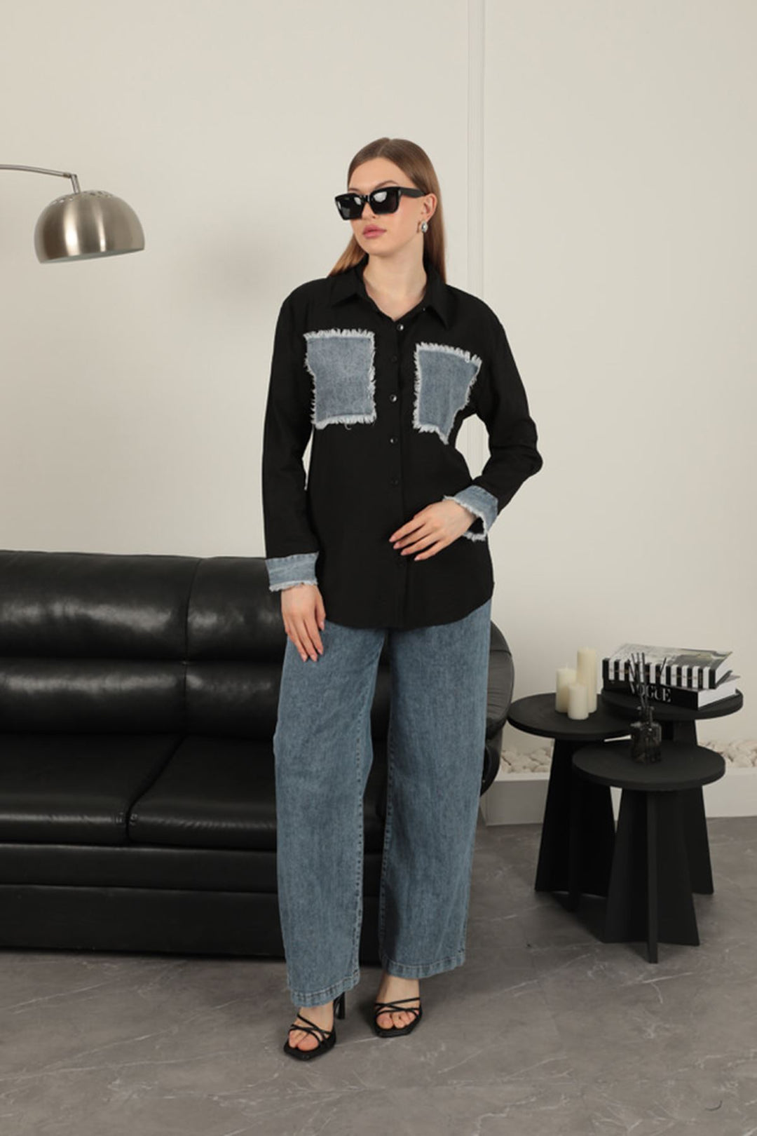 KKT Pocket Funny Black Women's Suit - Leander