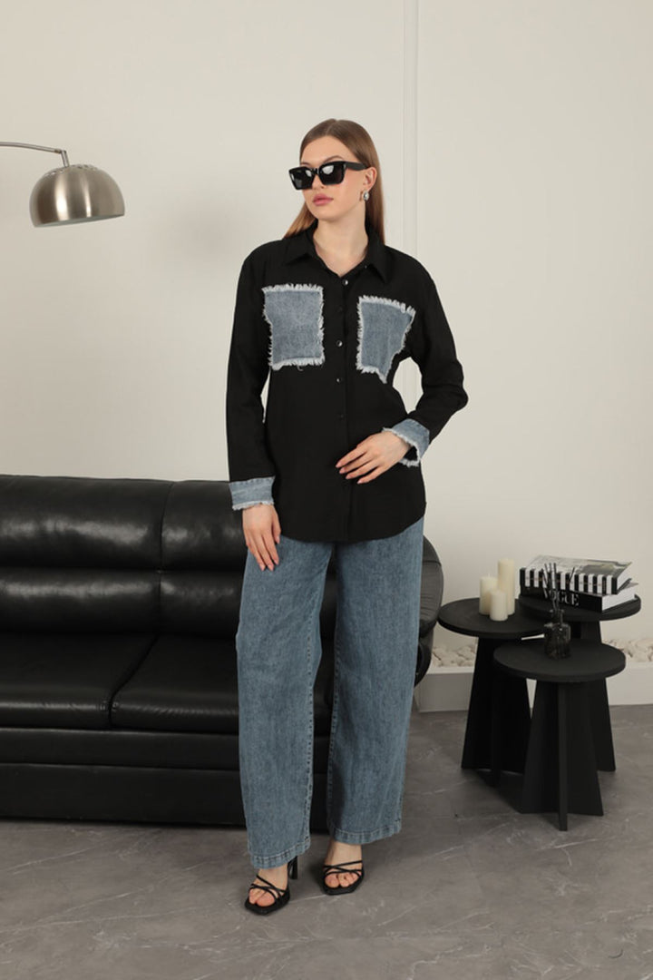 KKT Pocket Funny Black Women's Suit - Leander