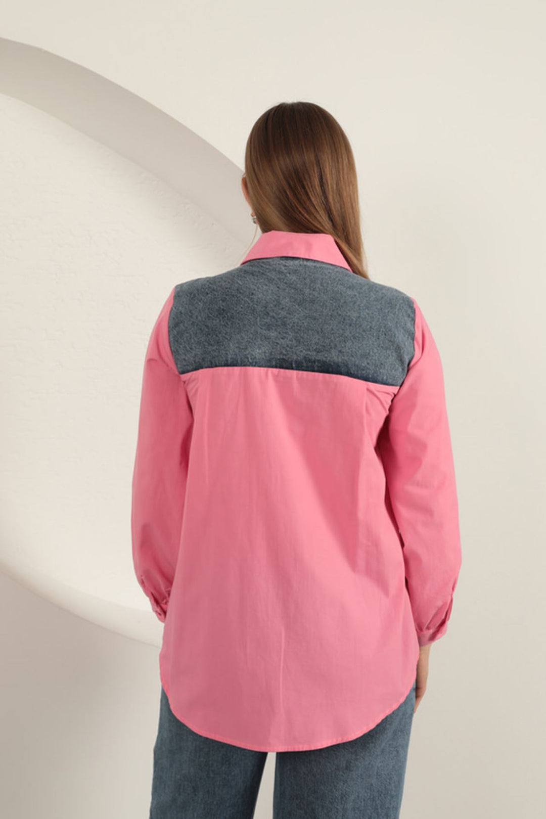 KKT Poplin Fabric Pink Women's Shirt - Portsmouth