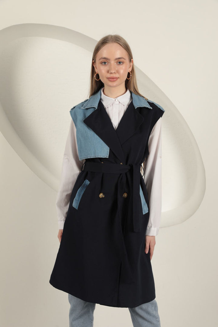KKT Women's Vest-Navy Blue - Bury Saint Edmunds