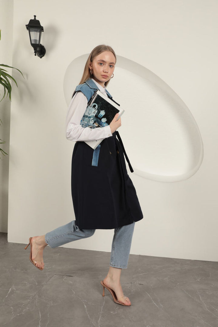 KKT Women's Vest-Navy Blue - Bury Saint Edmunds