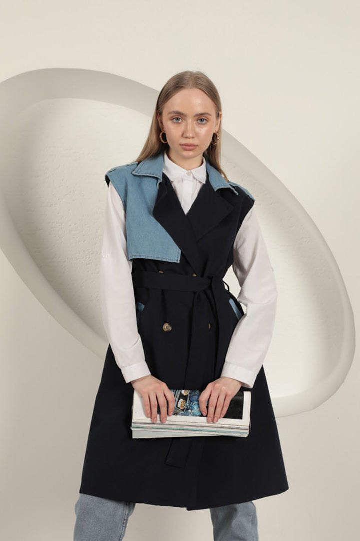 KKT Women's Vest-Navy Blue - Bury Saint Edmunds