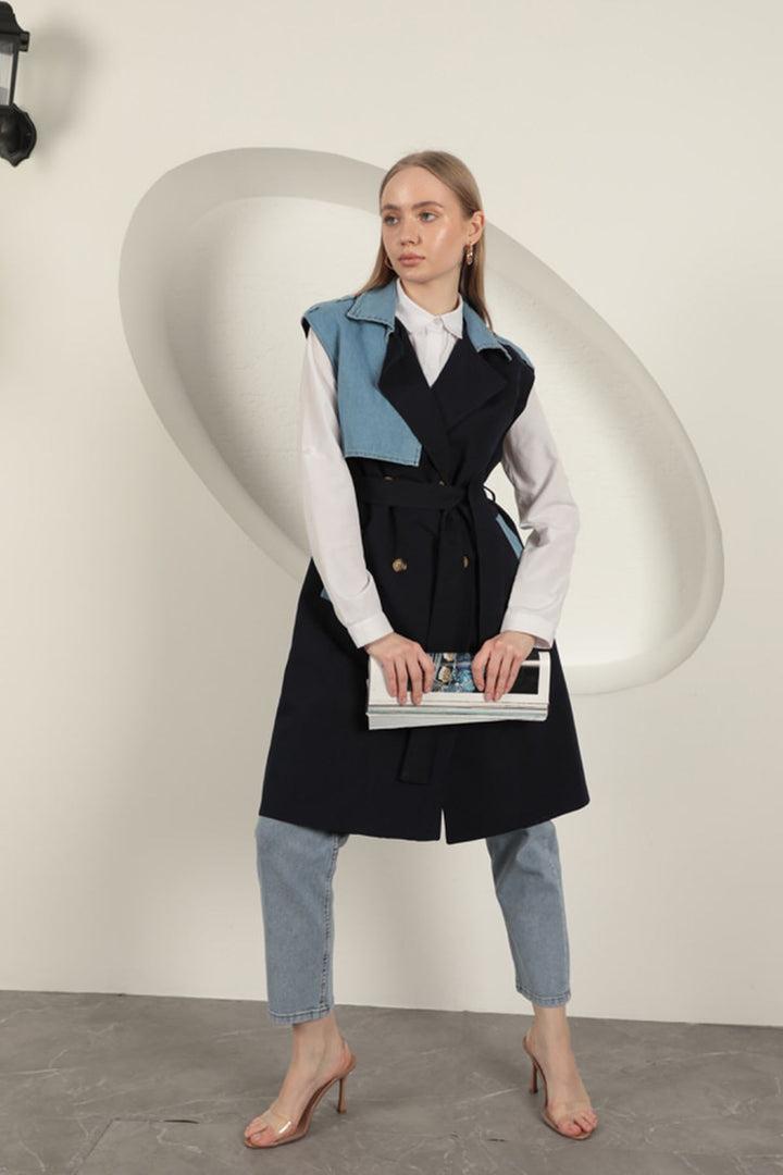 KKT Women's Vest-Navy Blue - Bury Saint Edmunds