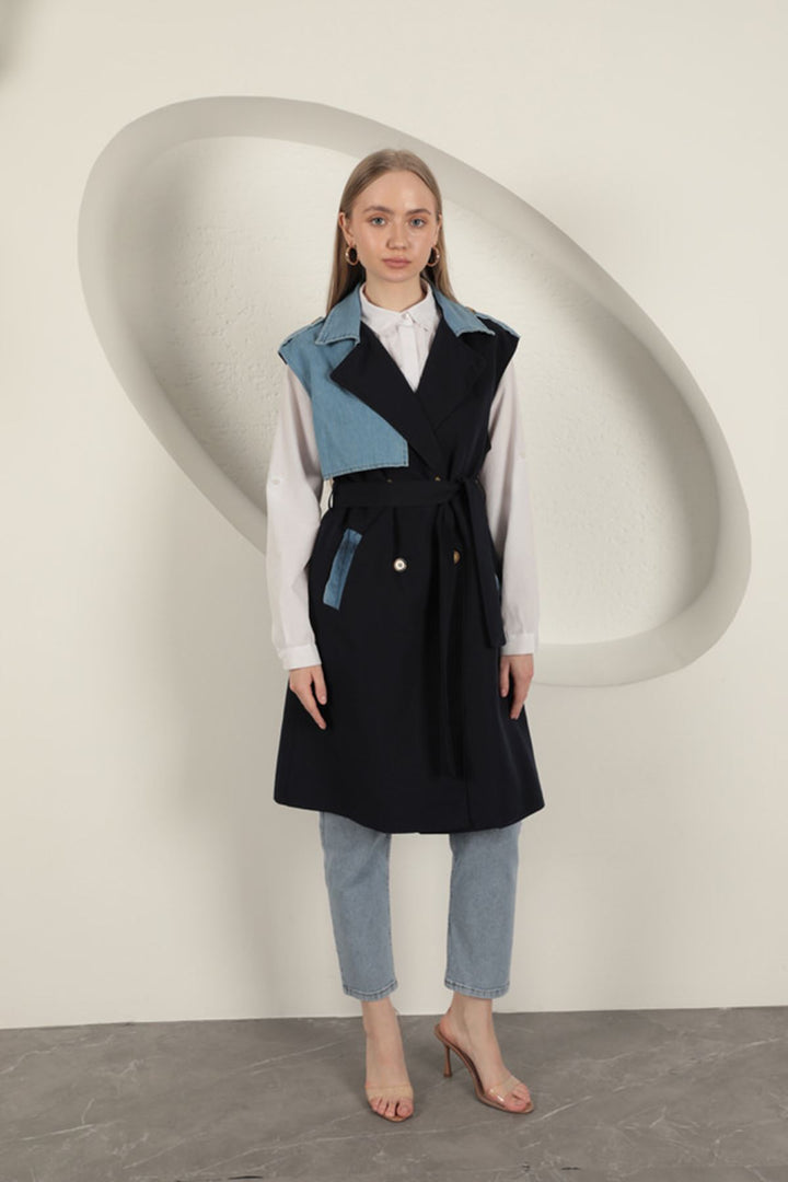 KKT Women's Vest-Navy Blue - Bury Saint Edmunds
