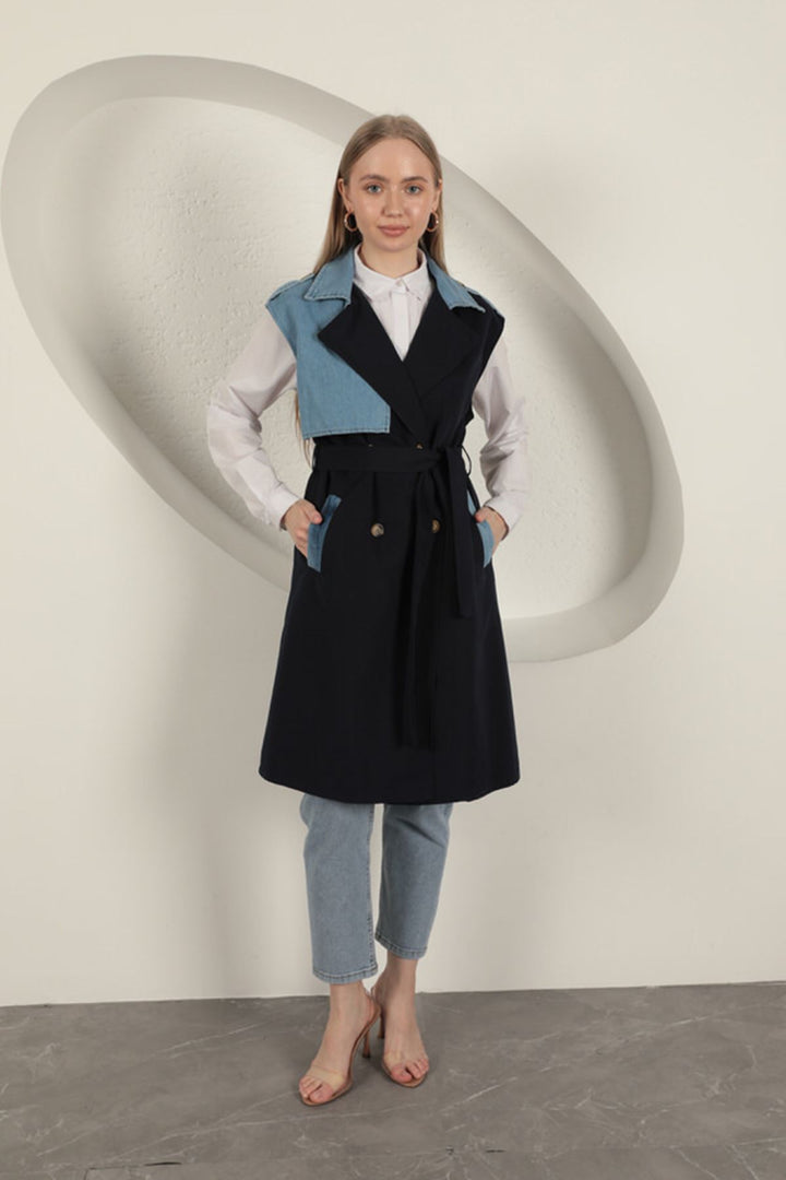 KKT Women's Vest-Navy Blue - Bury Saint Edmunds