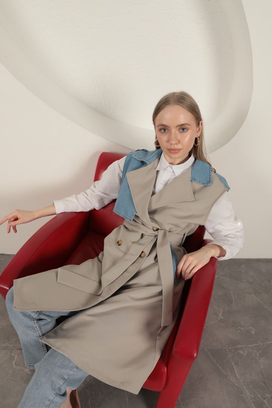 KKT Women's Vest-Light Grey - Eisenach