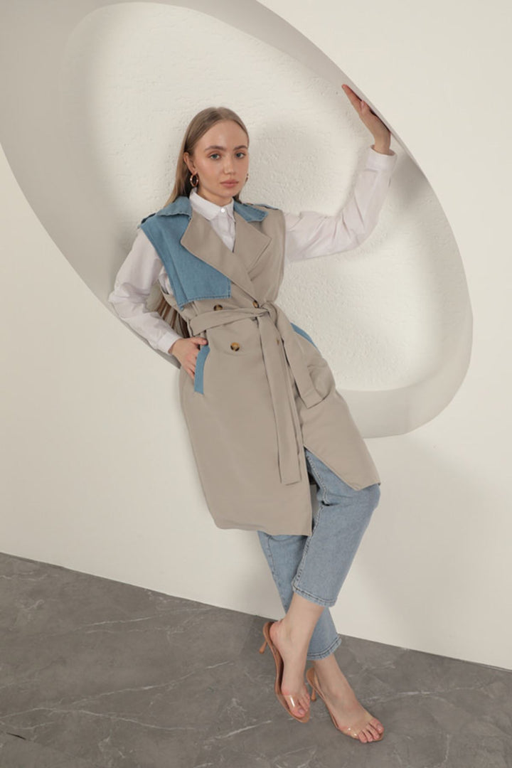 KKT Women's Vest-Light Grey - Eisenach