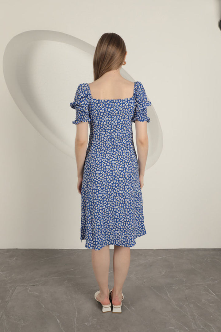 KKT Gipel Sleeve Dress-Sax - Manchester