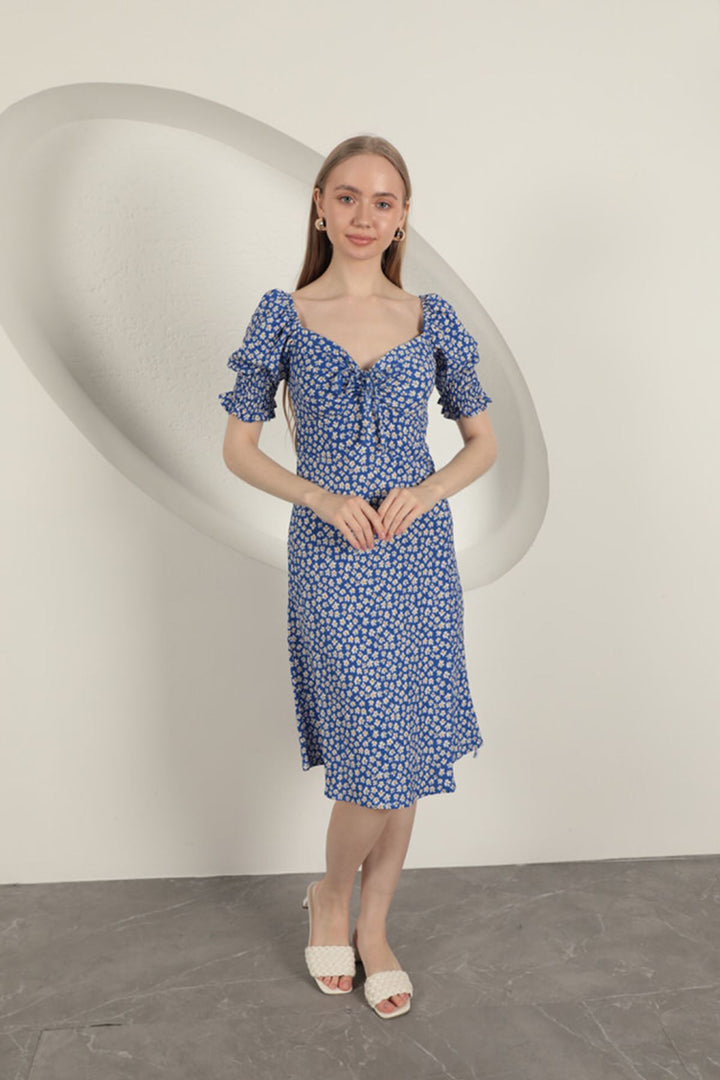 KKT Gipel Sleeve Dress-Sax - Manchester