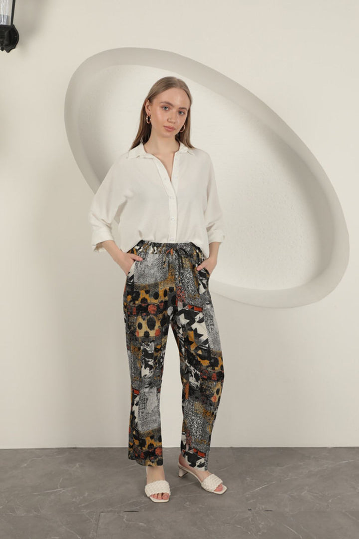 KKT Wide Women's Trousers-Black - Evesham