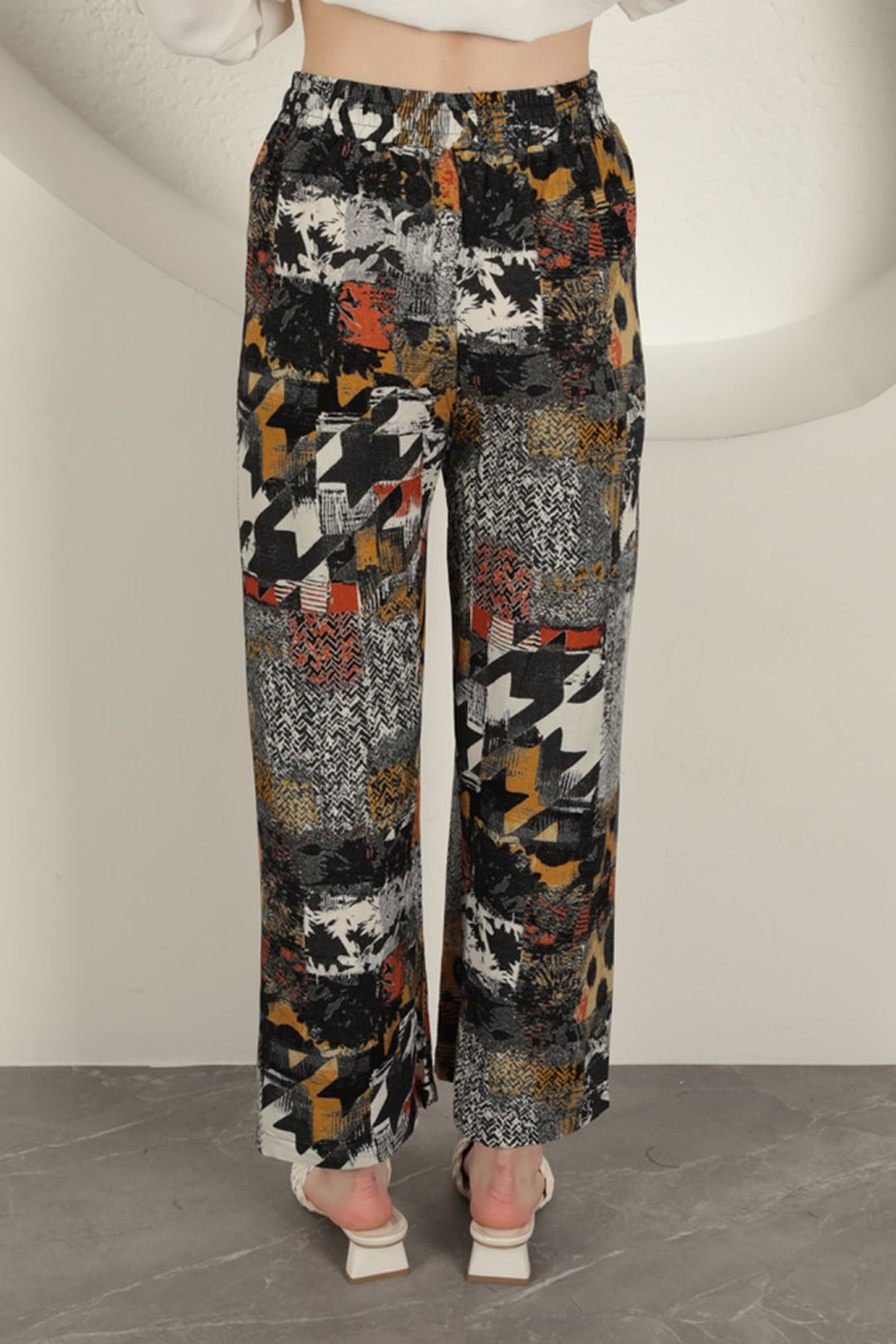 KKT Wide Women's Trousers-Black - Evesham