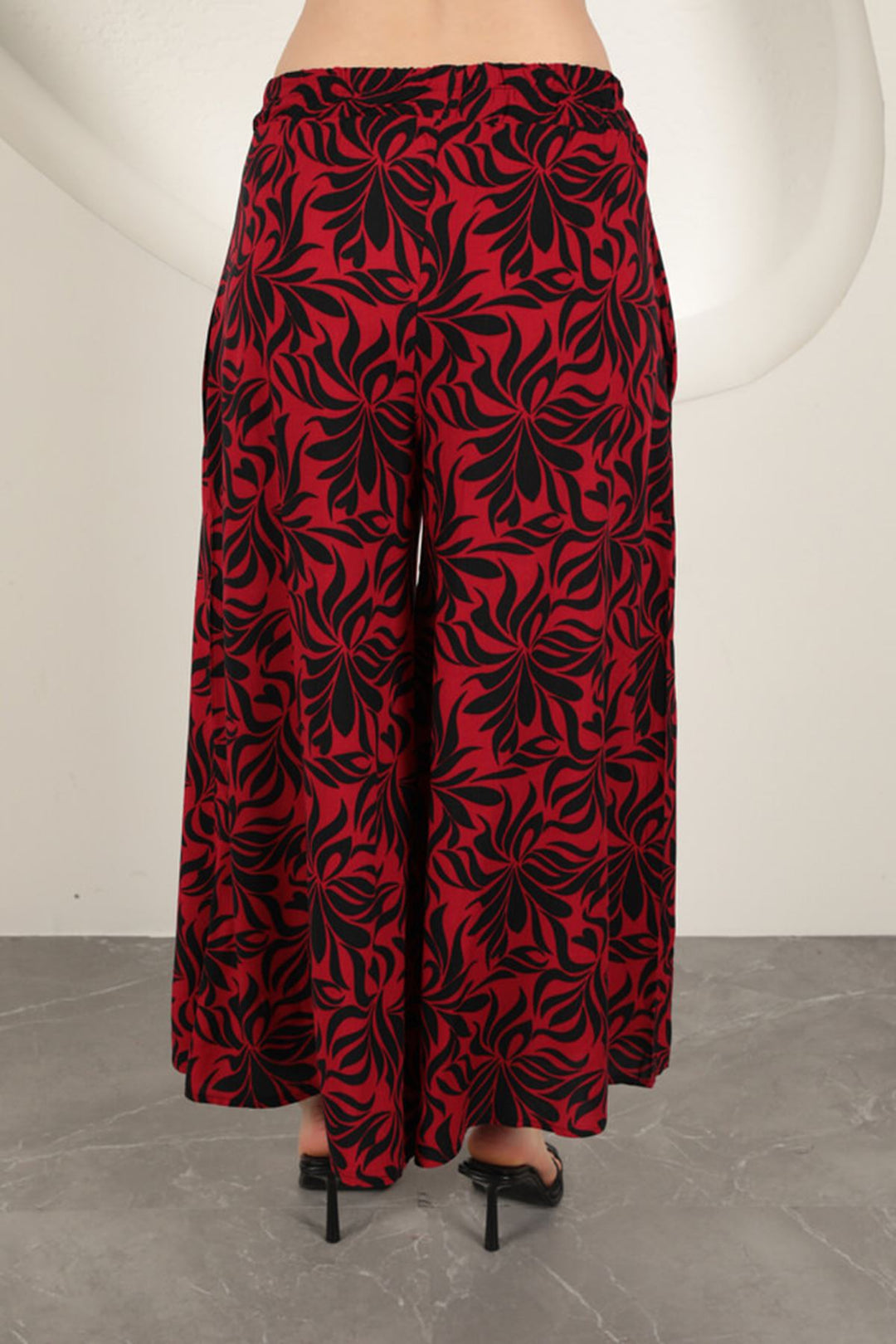 KKT Viscose Fabric Patterned Women's Suit-Navy Blue - Braşov