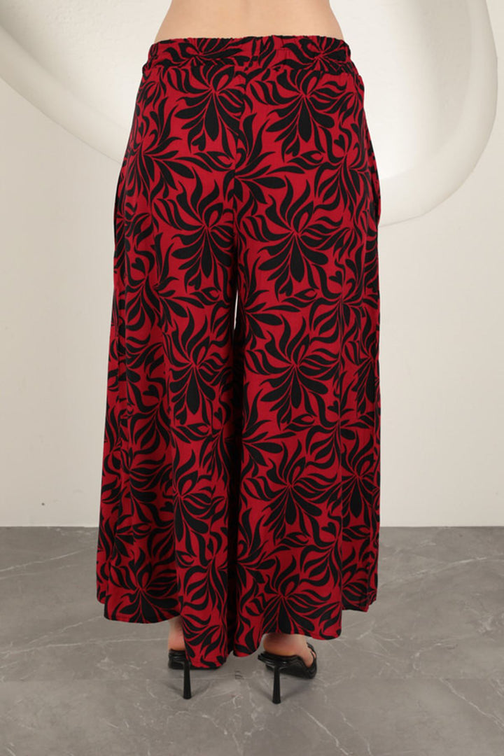 KKT Viscose Fabric Patterned Women's Suit-Navy Blue - Braşov