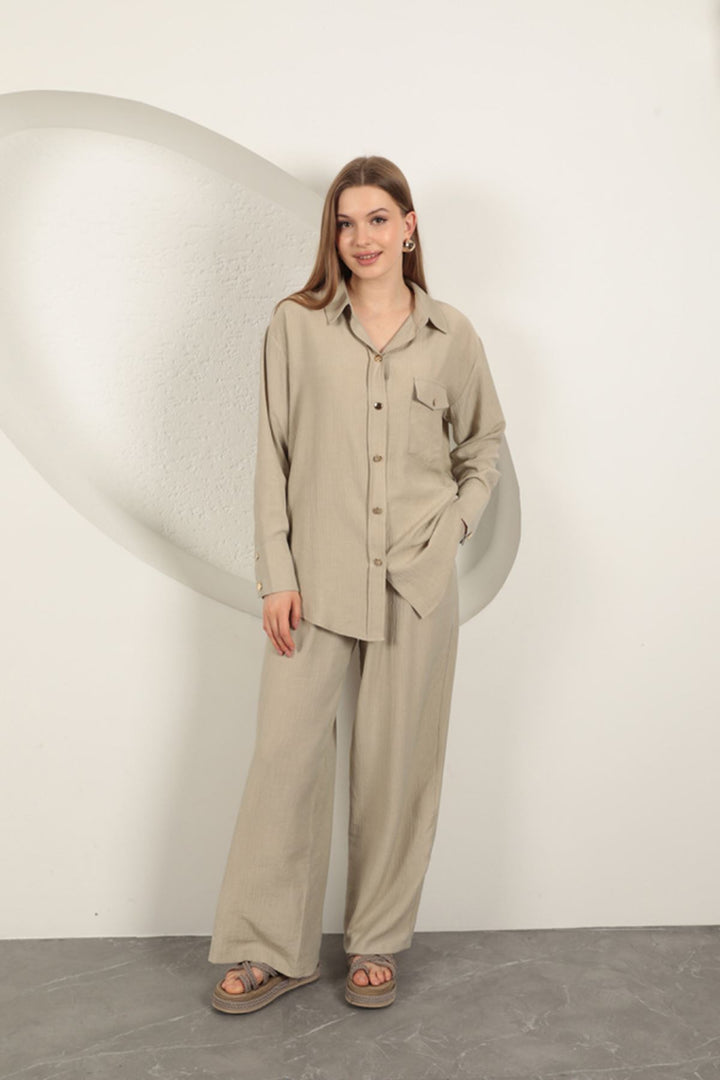 KKT Strawberry Fabric Women's Suit-Stone - Besançon