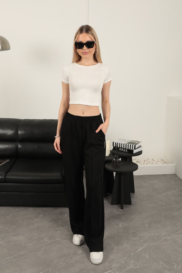 KKT Çilek Viscose Fabric Basic Crop-Ecru - Carmichael