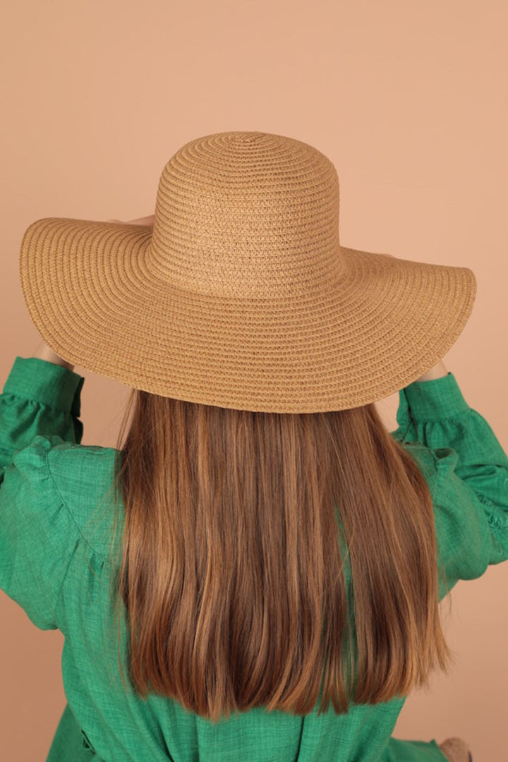 KKT Straw Women's Hat-Camel - Acharnés