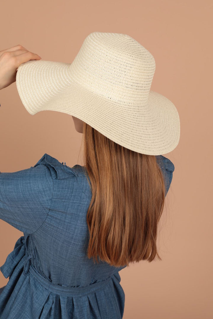 KKT Women's Straw Hat-Ecru - Dovzhansk