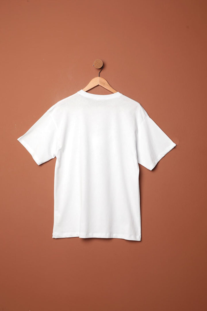 KKT Butterfly Embroidered T-Shirt-White - New Bedford