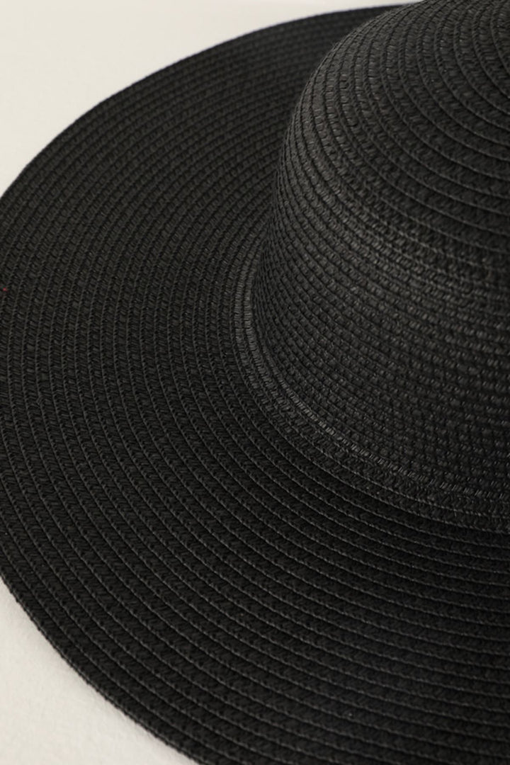 KKT Women's Straw Hat-Black - Sibiu