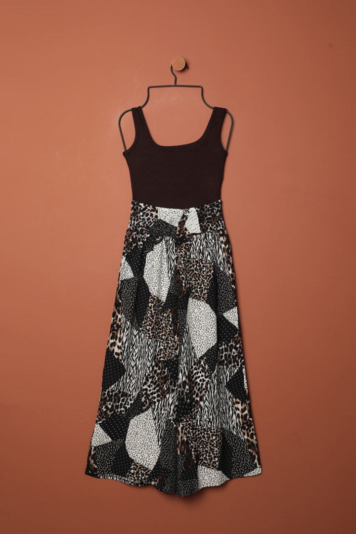 KKT Viscose Fabric Polka Dot Patterned Trousers-Coffee - Bethlehem