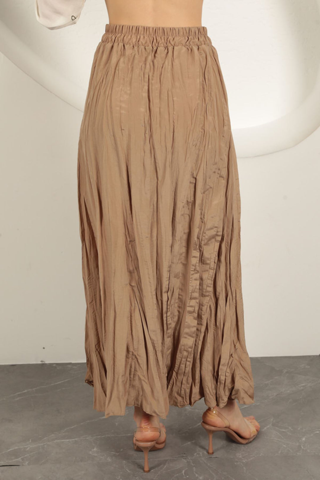 KKT Modal Fabric Bow Patterned Suit-Beige - Portugalete