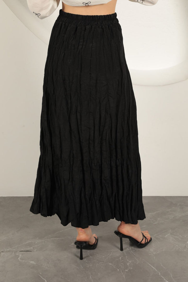KKT Modal Fabric Bow Patterned Suit-Black - Palermo