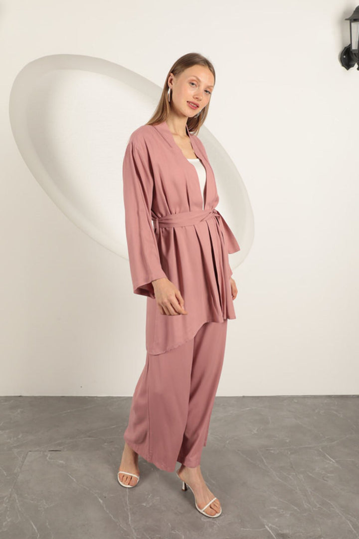 KKT Viscose Fabric Women's Suit-Powder - Zwickau