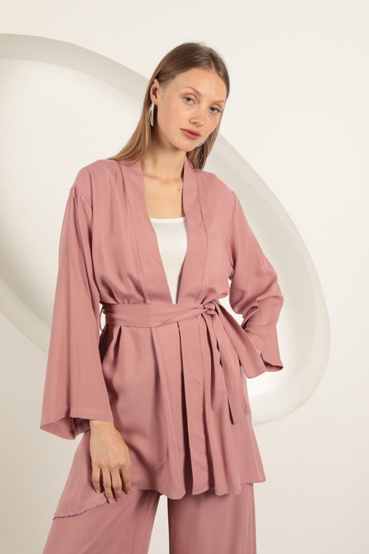 KKT Viscose Fabric Women's Suit-Powder - Zwickau