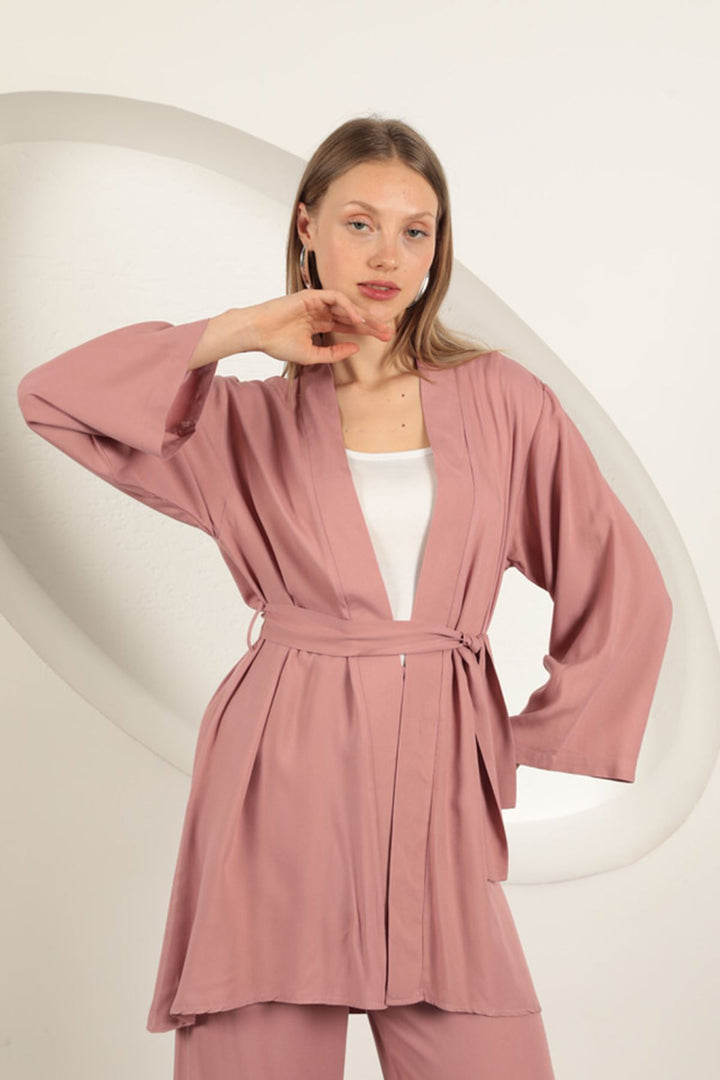 KKT Viscose Fabric Women's Suit-Powder - Zwickau