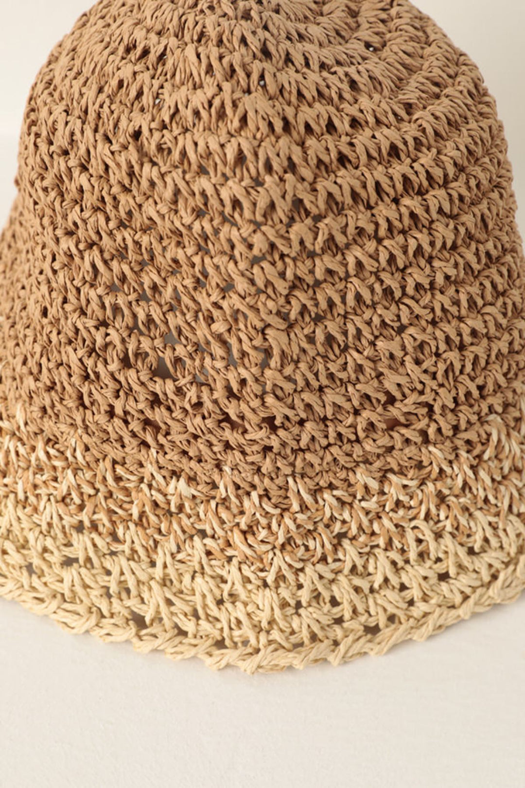KKT Handmade Straw Hat-Camel - Veghel