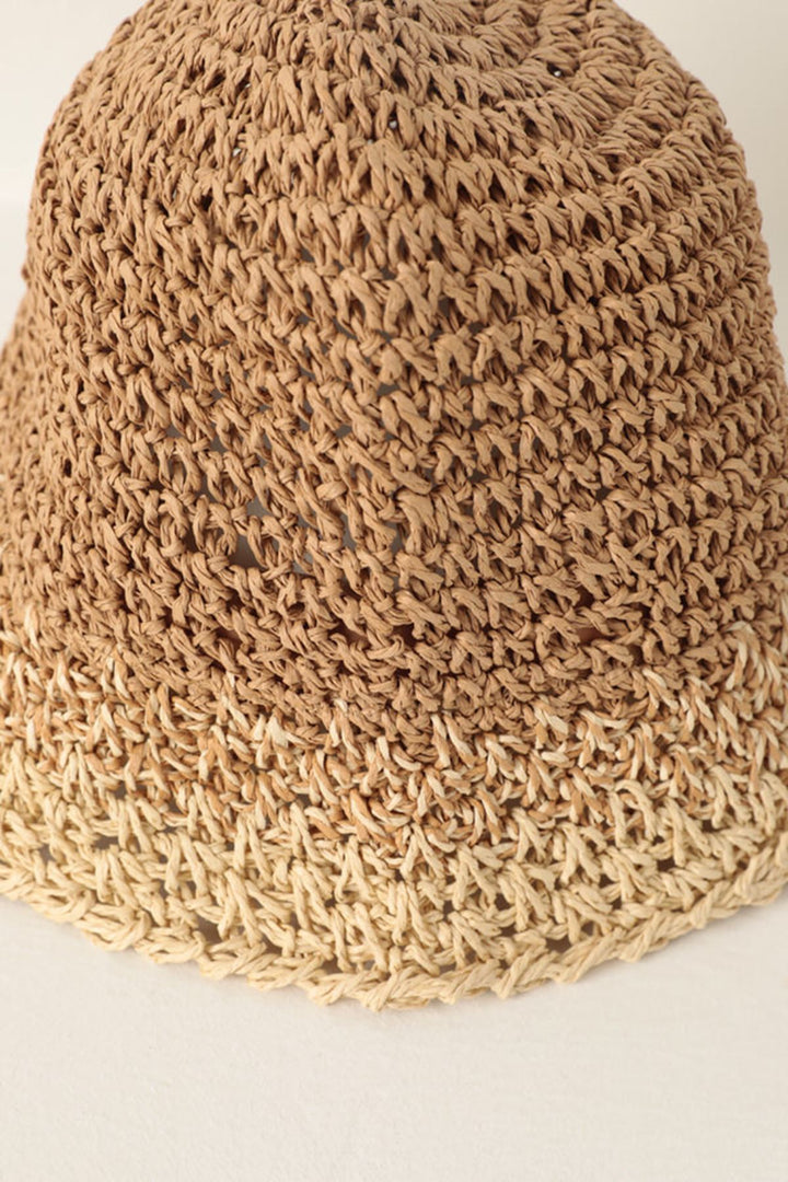 KKT Handmade Straw Hat-Camel - Veghel