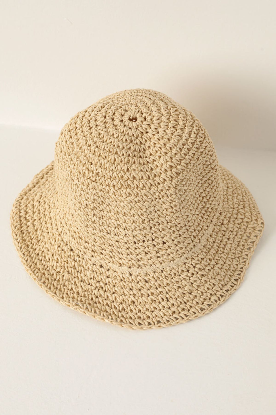KKT Handmade Straw Hat-Beige - Gold Coast