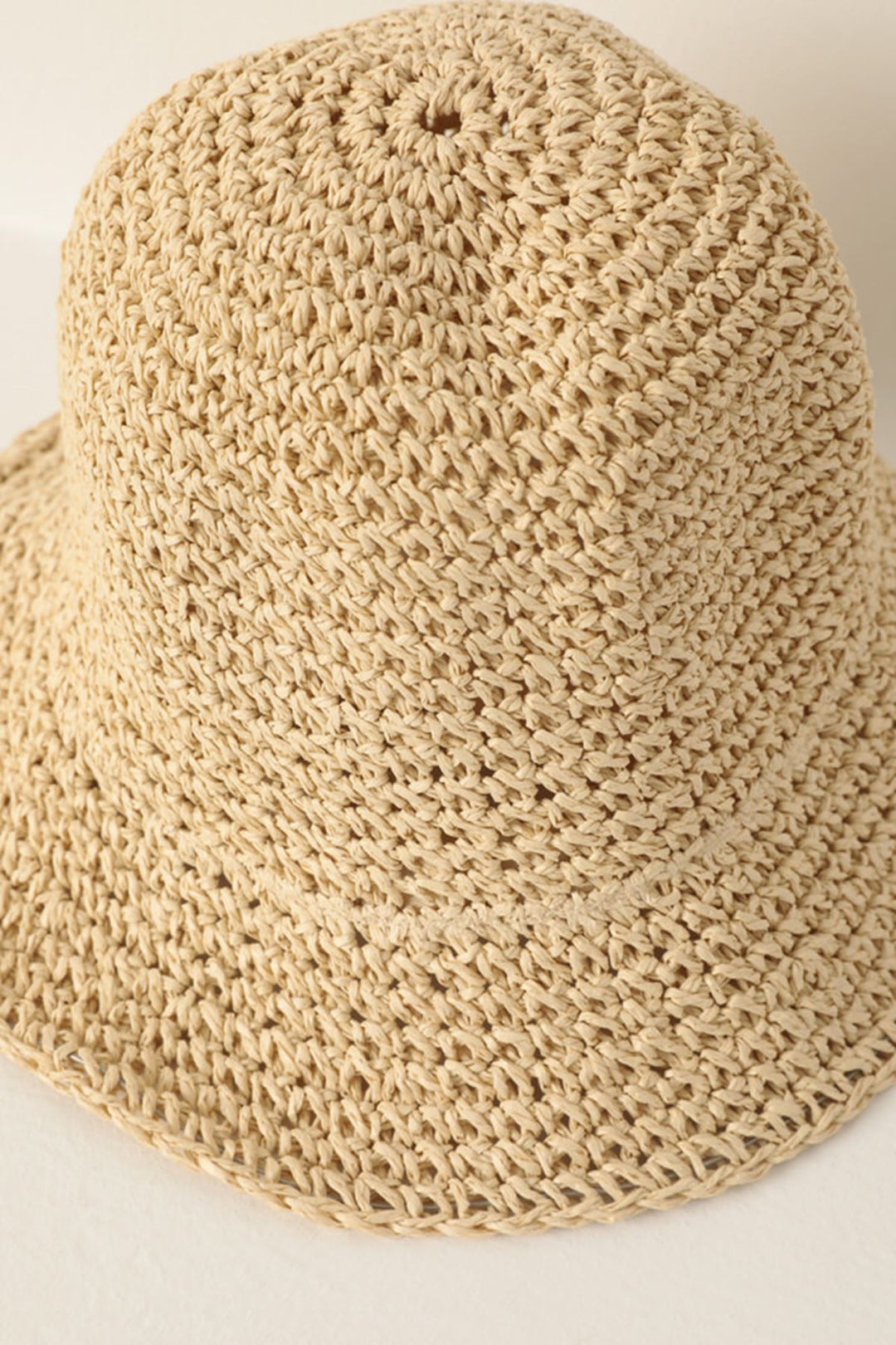 KKT Handmade Straw Hat-Beige - Gold Coast