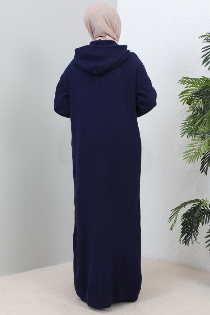 BNG Women Hooded Knit Dress Navy - Clermont