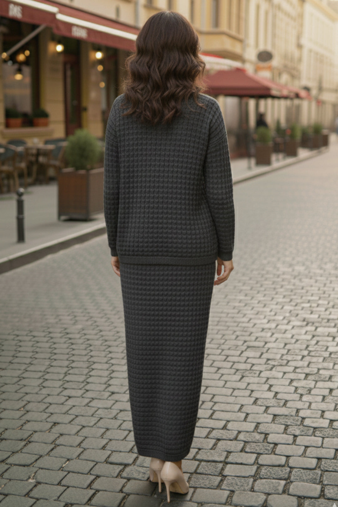 BNG Women Triko Takım R4480 Antrasit - Bolton