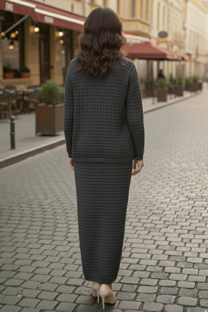 BNG Women Triko Takım R4480 Antrasit - Bolton