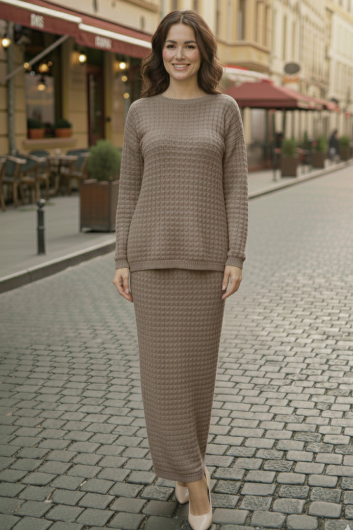 BNG Women Triko Takım R4480 Vizon - San Juan