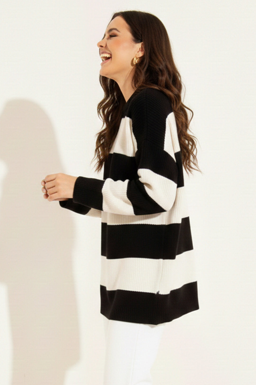 BNG Women Chunky Knit Sweater R4511 Black - Montrouge