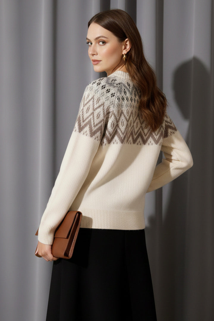 BNG Women Jakar Knit R4509 Off-White - Gagny