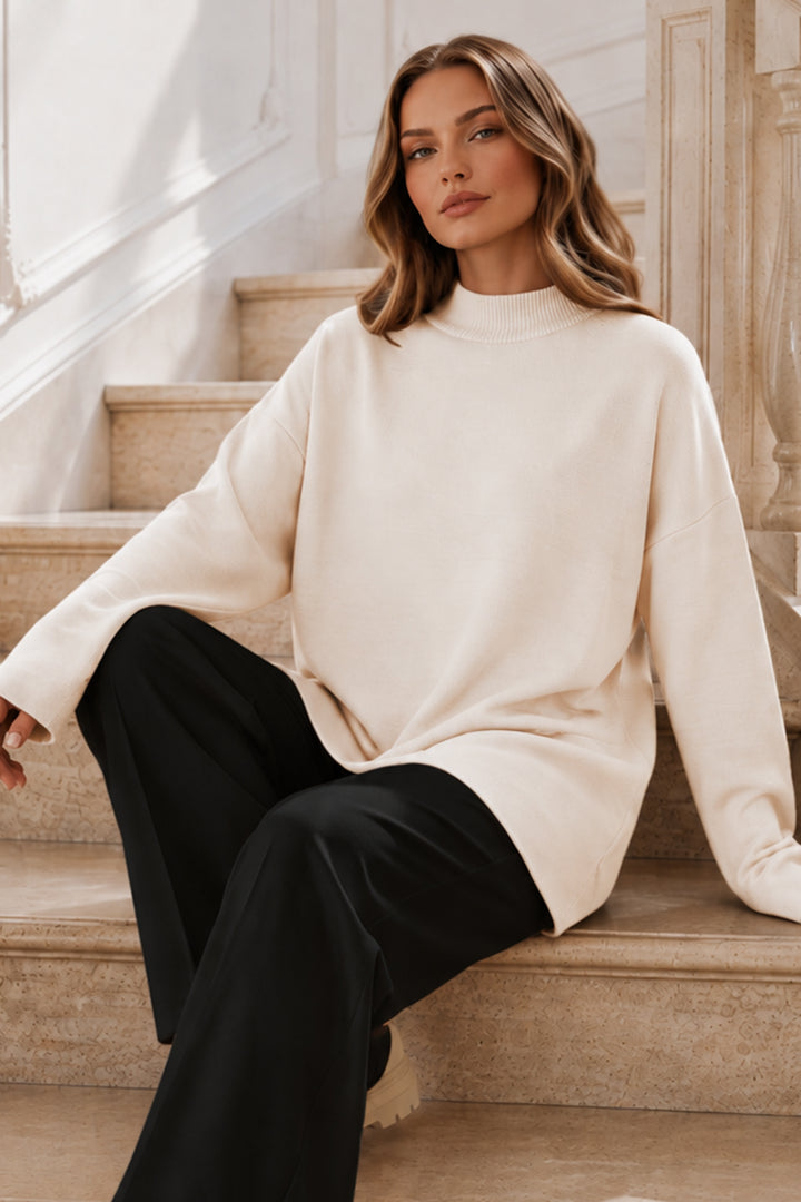 BNG Women Triko Tunik R7183 Ekru - Lake Forest