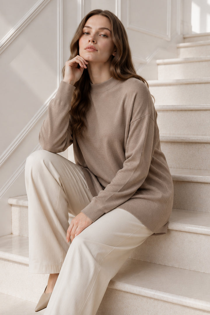 BNG Women Triko Tunik R7183 Vizon - Saint-Maur-des-Fossés