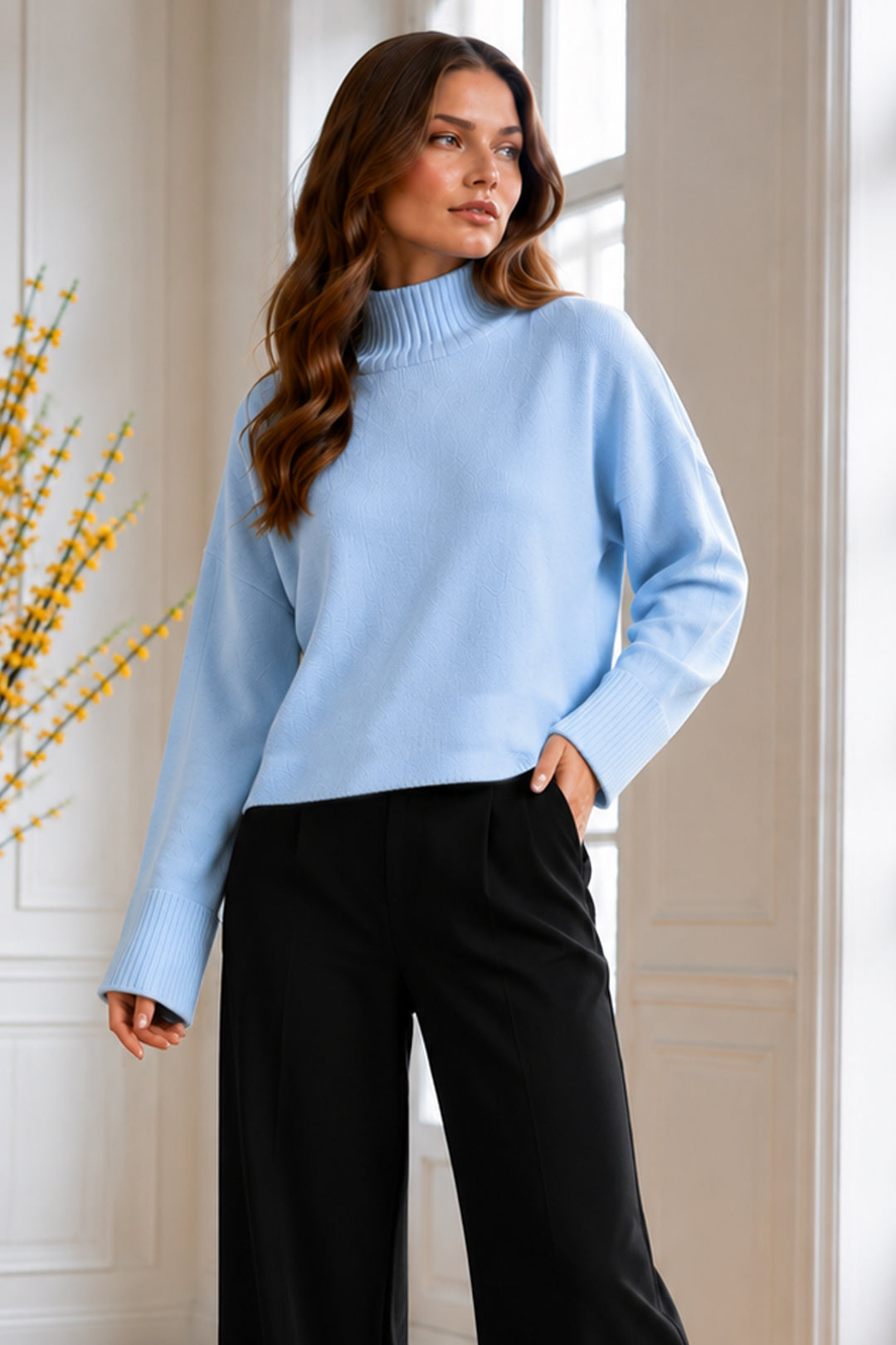 BNG Women Triko Kazak R4515 Bebe Mavisi - Véroia