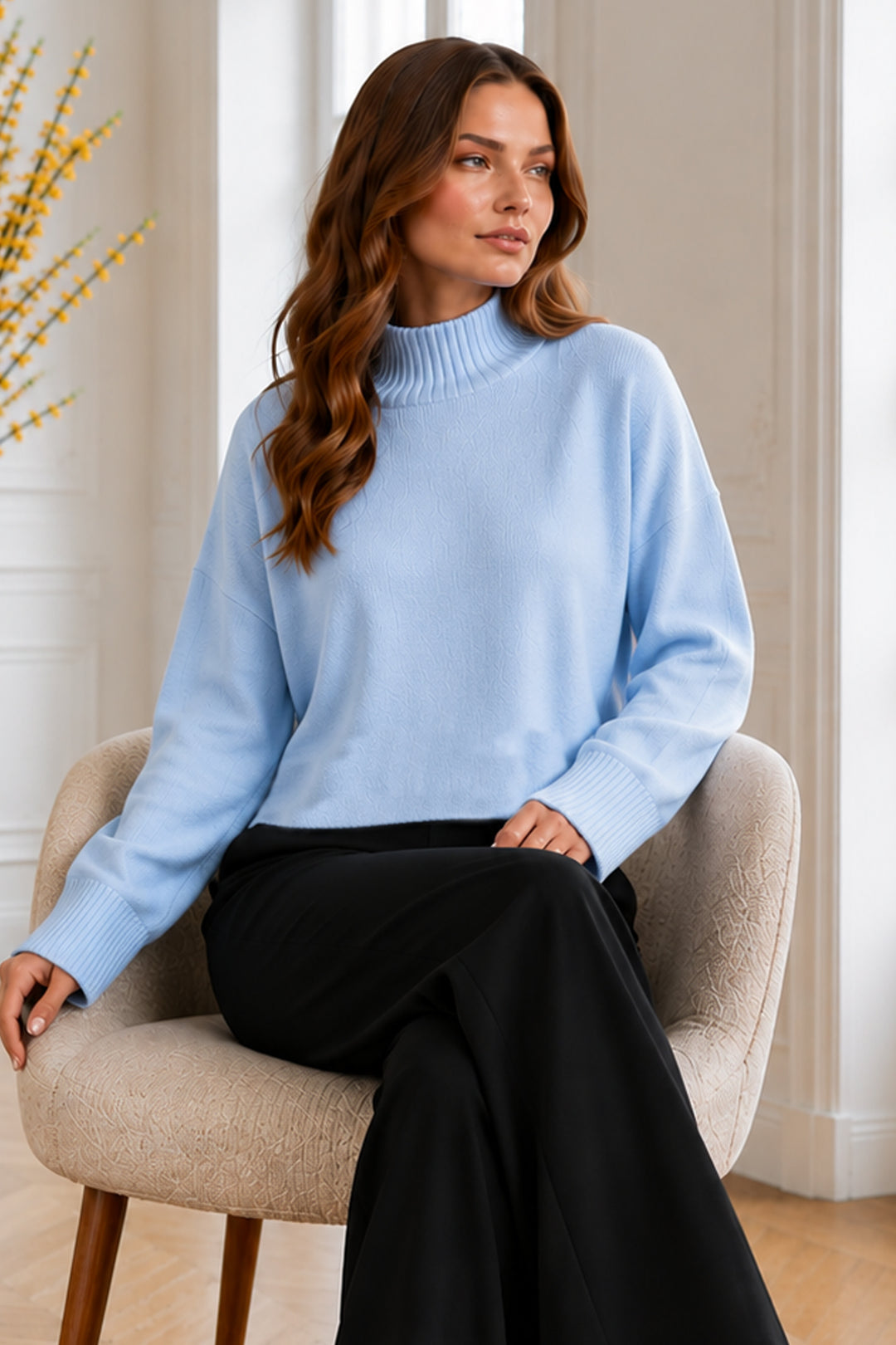 BNG Women Triko Kazak R4515 Bebe Mavisi - Véroia